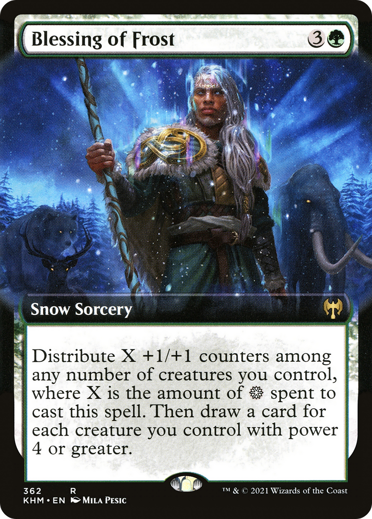 Blessing of Frost (362) [Kaldheim] foil - Deck Out Gaming