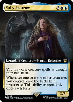 Sally Sparrow (Extended Art) (439) [Doctor Who] foil - Deck Out Gaming