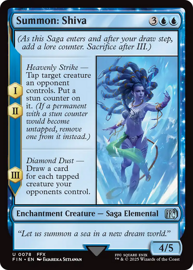 Summon: Shiva (78) [FINAL FANTASY] - Deck Out Gaming