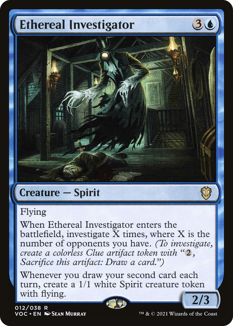 Ethereal Investigator (12) [Commander: Innistrad: Crimson Vow] - Deck Out Gaming