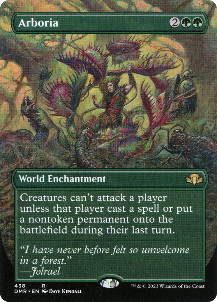 Arboria (Borderless) (438) [Dominaria Remastered] - Deck Out Gaming