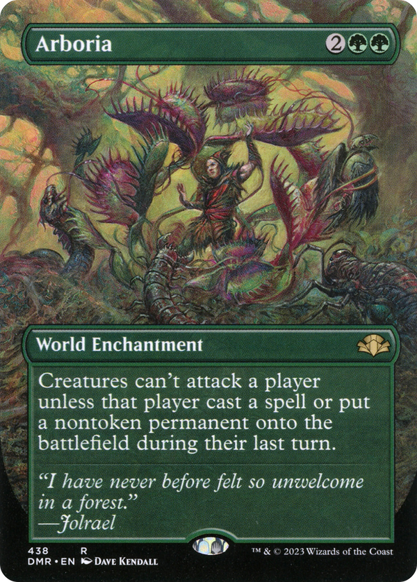 Arboria (Borderless) (438) [Dominaria Remastered] foil - Deck Out Gaming