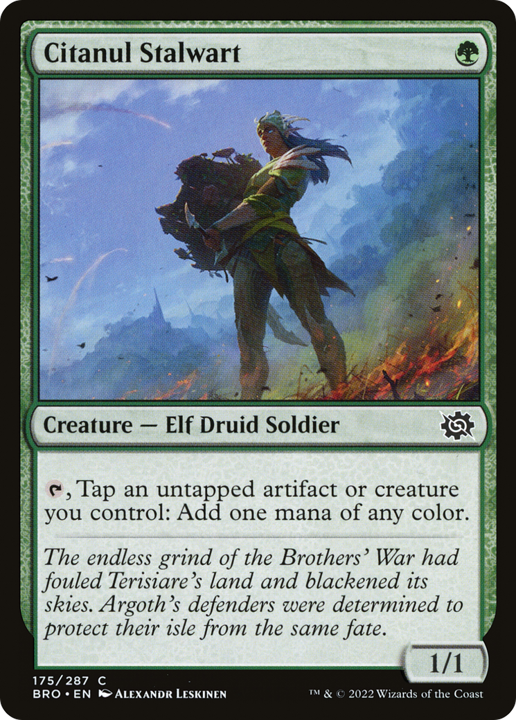 Citanul Stalwart (175) [The Brothers' War] - Deck Out Gaming