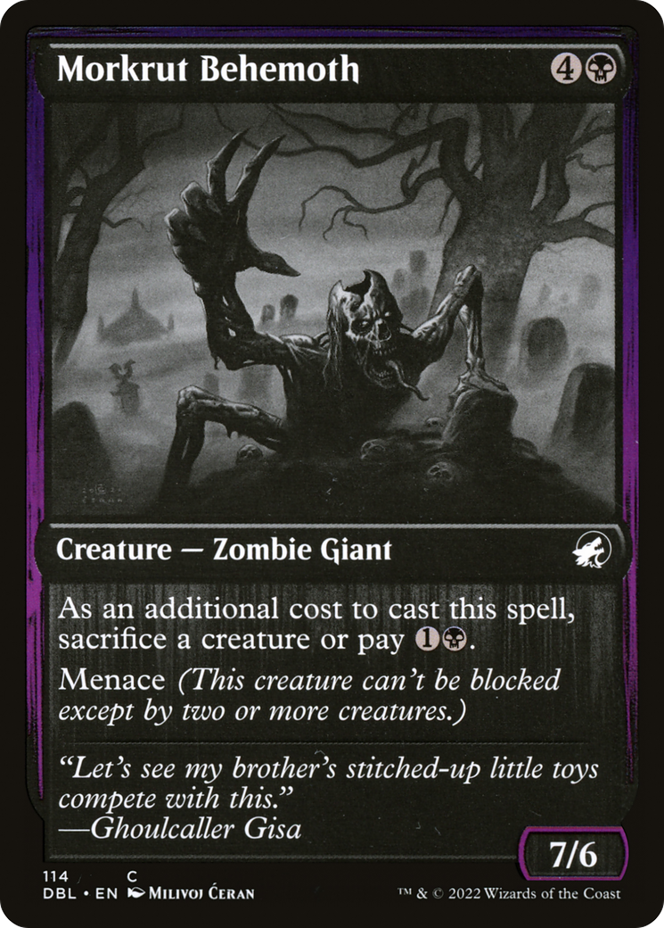 Morkrut Behemoth (114) [Innistrad: Double Feature] - Deck Out Gaming