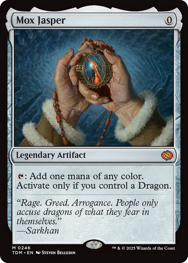Mox Jasper (246) [Tarkir: Dragonstorm] - Deck Out Gaming