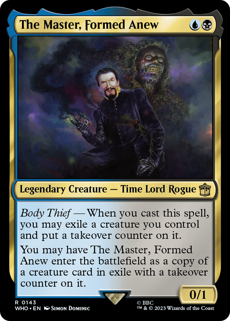 The Master, Formed Anew (143) [Doctor Who] - Deck Out Gaming