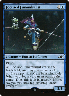 Focused Funambulist (Galaxy Foil) (333) [Unfinity] foil - Deck Out Gaming
