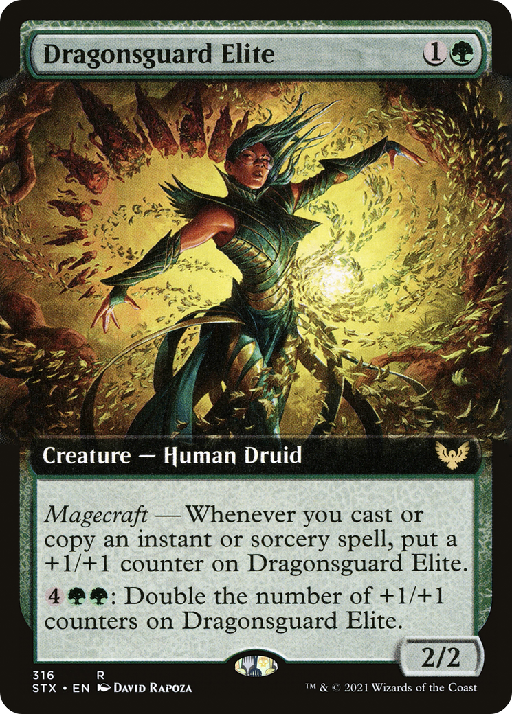 Dragonsguard Elite (Extended Art) (316) [Strixhaven: School of Mages] - Deck Out Gaming