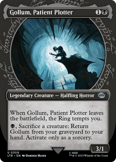Gollum, Patient Plotter (Showcase) (309) [The Lord of the Rings: Tales of Middle-earth] foil - Deck Out Gaming