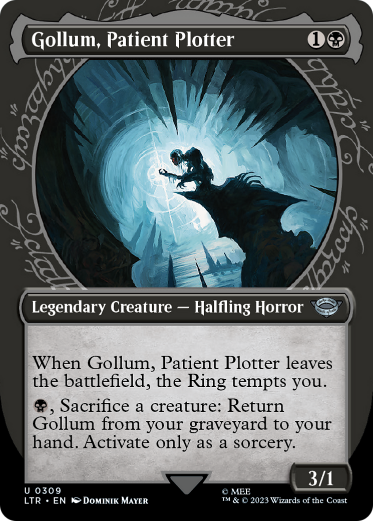 Gollum, Patient Plotter (Showcase) (309) [The Lord of the Rings: Tales of Middle-earth] foil - Deck Out Gaming