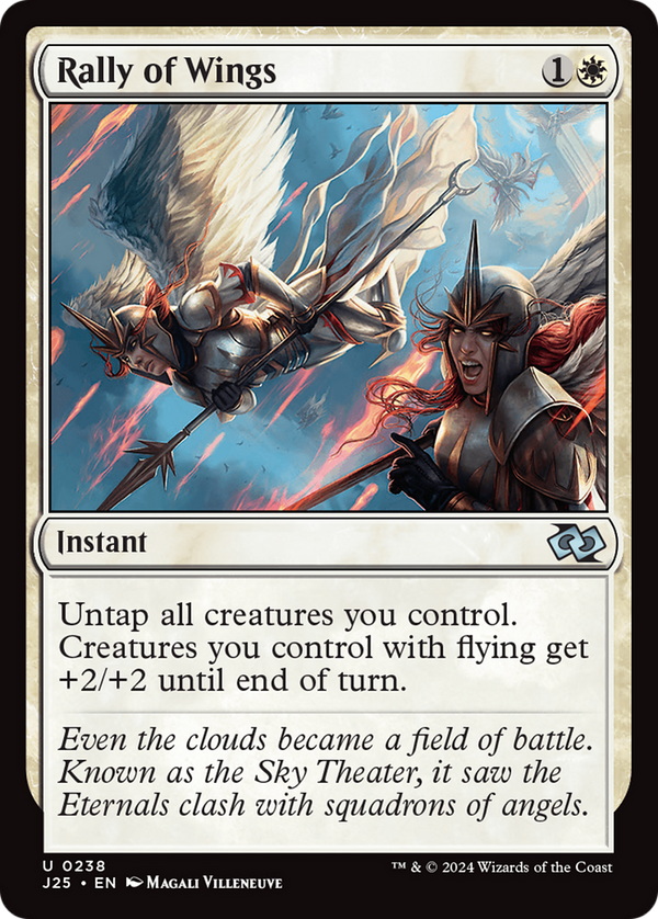 Rally of Wings (238) [Foundations Jumpstart] - Deck Out Gaming
