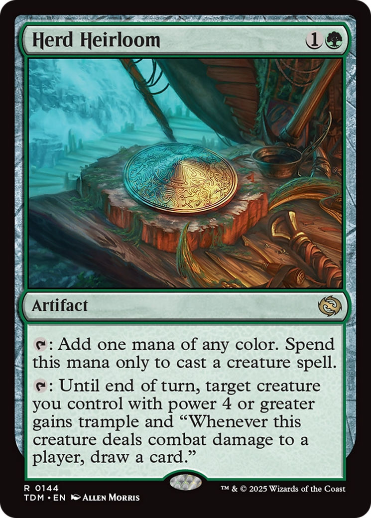 Herd Heirloom (144) [Tarkir: Dragonstorm] foil - Deck Out Gaming