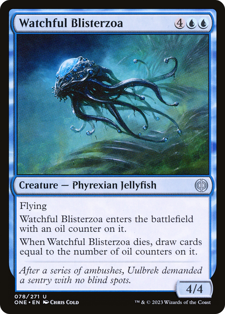 Watchful Blisterzoa (78) [Phyrexia: All Will Be One] - Deck Out Gaming