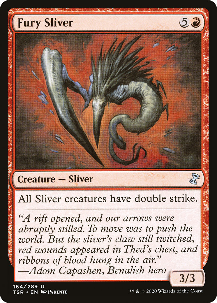 Fury Sliver (164) [Time Spiral Remastered] foil - Deck Out Gaming