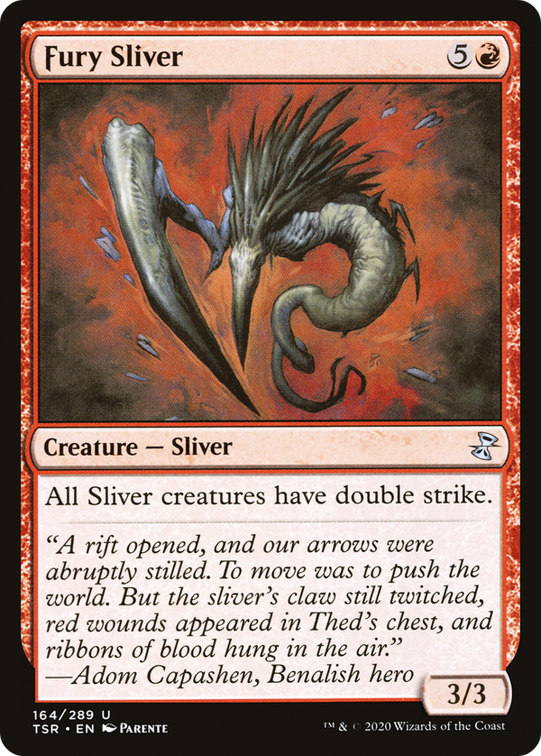 Fury Sliver (164) [Time Spiral Remastered] foil - Deck Out Gaming