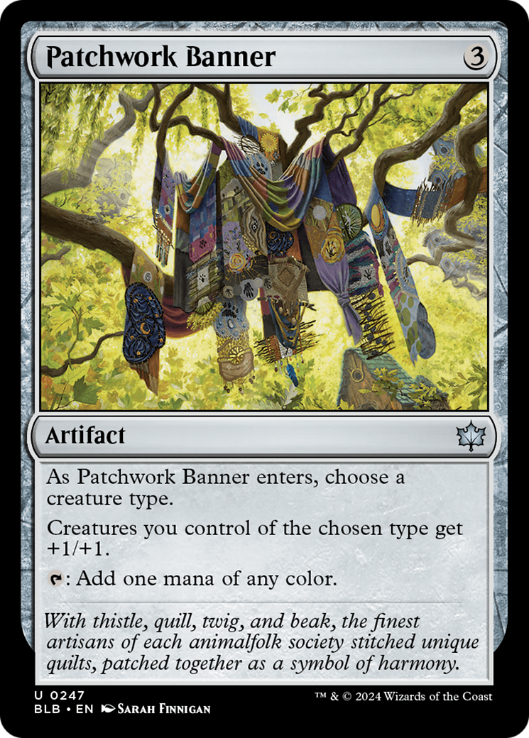 Patchwork Banner (247) [Bloomburrow] - Deck Out Gaming
