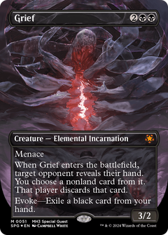 Grief (Borderless) (Textured Foil) (51) [Special Guests] foil - Deck Out Gaming