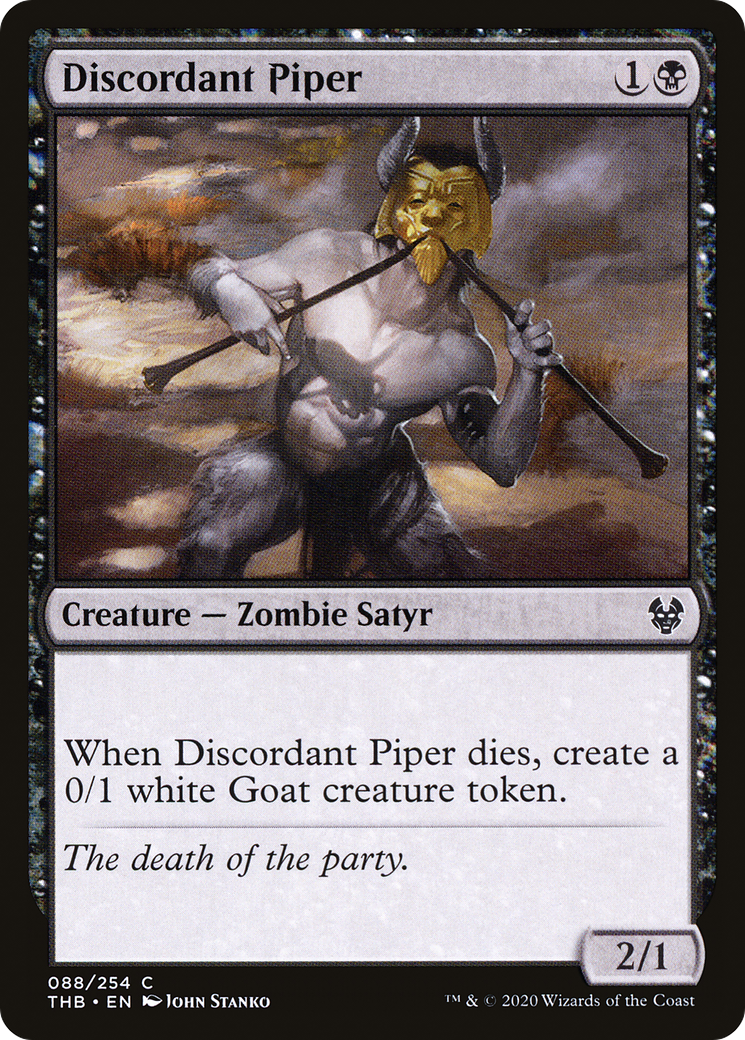 Discordant Piper (88) [Theros Beyond Death] - Deck Out Gaming