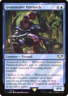 Genestealer Patriarch (Surge Foil) (22) [Warhammer 40,000 Commander] foil - Deck Out Gaming