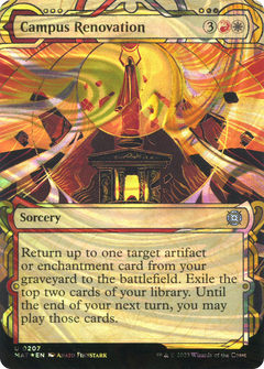 Campus Renovation (Halo Foil) (207) [March of the Machine: The Aftermath] foil - Deck Out Gaming