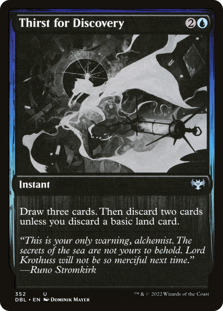 Thirst for Discovery (352) [Innistrad: Double Feature] foil - Deck Out Gaming