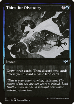 Thirst for Discovery (352) [Innistrad: Double Feature] - Deck Out Gaming