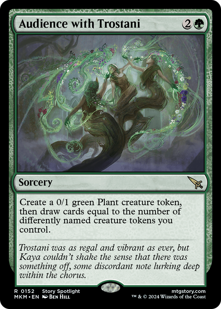 Audience with Trostani (152) [Murders at Karlov Manor] foil - Deck Out Gaming