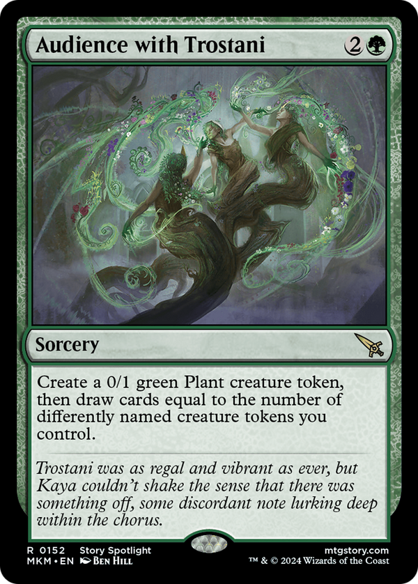 Audience with Trostani (152) [Murders at Karlov Manor] foil - Deck Out Gaming