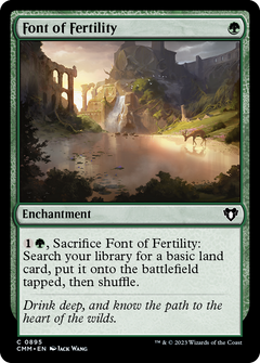 Font of Fertility (895) [Commander Masters] - Deck Out Gaming