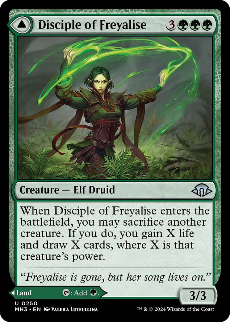 Disciple of Freyalise (250) [Modern Horizons 3] - Deck Out Gaming