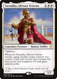 Taranika, Akroan Veteran (39) [Theros Beyond Death] - Deck Out Gaming