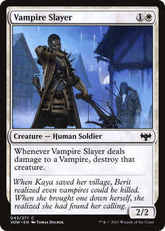 Vampire Slayer (43) [Innistrad: Crimson Vow] foil - Deck Out Gaming