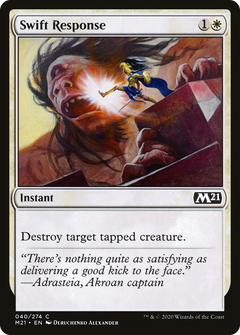 Swift Response (40) [Core Set 2021] foil - Deck Out Gaming