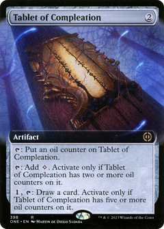 Tablet of Compleation (Extended Art) (398) [Phyrexia: All Will Be One] - Deck Out Gaming