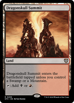 Dragonskull Summit (289) [Outlaws of Thunder Junction Commander] - Deck Out Gaming