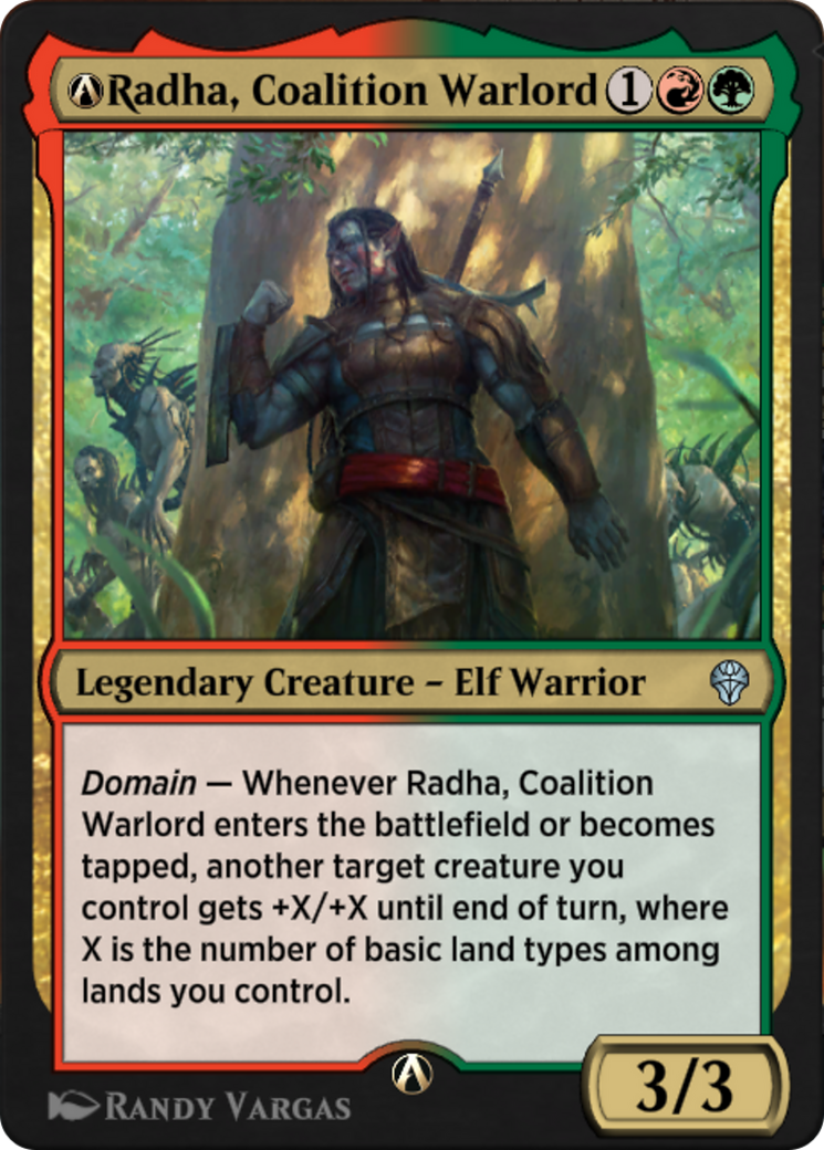 A-Radha, Coalition Warlord (A-211) [Dominaria United] - Deck Out Gaming