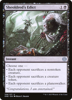 Sheoldred's Edict (108) [Phyrexia: All Will Be One] - Deck Out Gaming