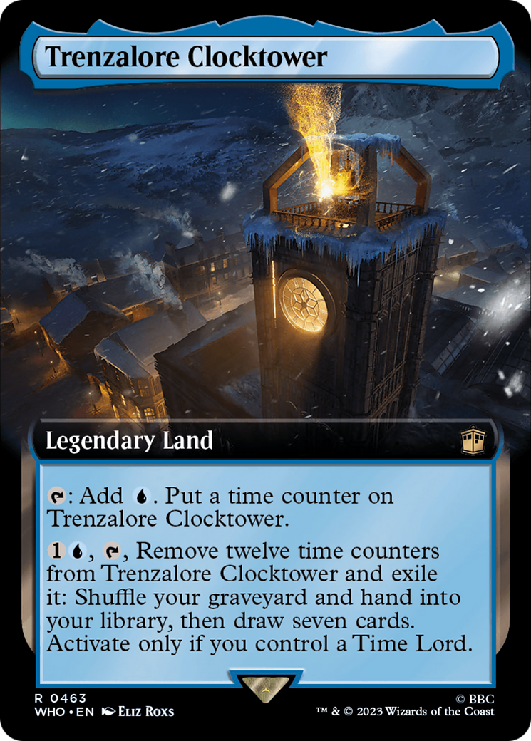 Trenzalore Clocktower (Extended Art) (463) [Doctor Who] foil - Deck Out Gaming