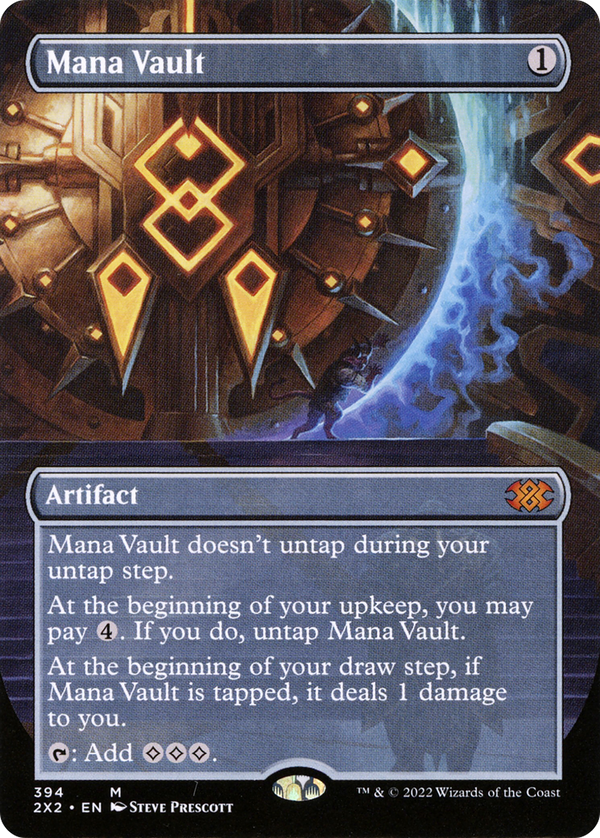 Mana Vault (Borderless) (394) [Double Masters 2022] - Deck Out Gaming