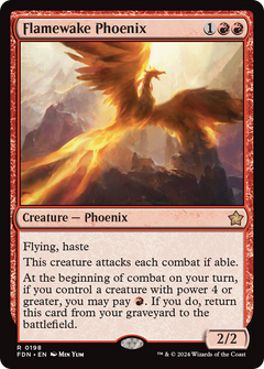 Flamewake Phoenix (198) [Foundations] - Deck Out Gaming