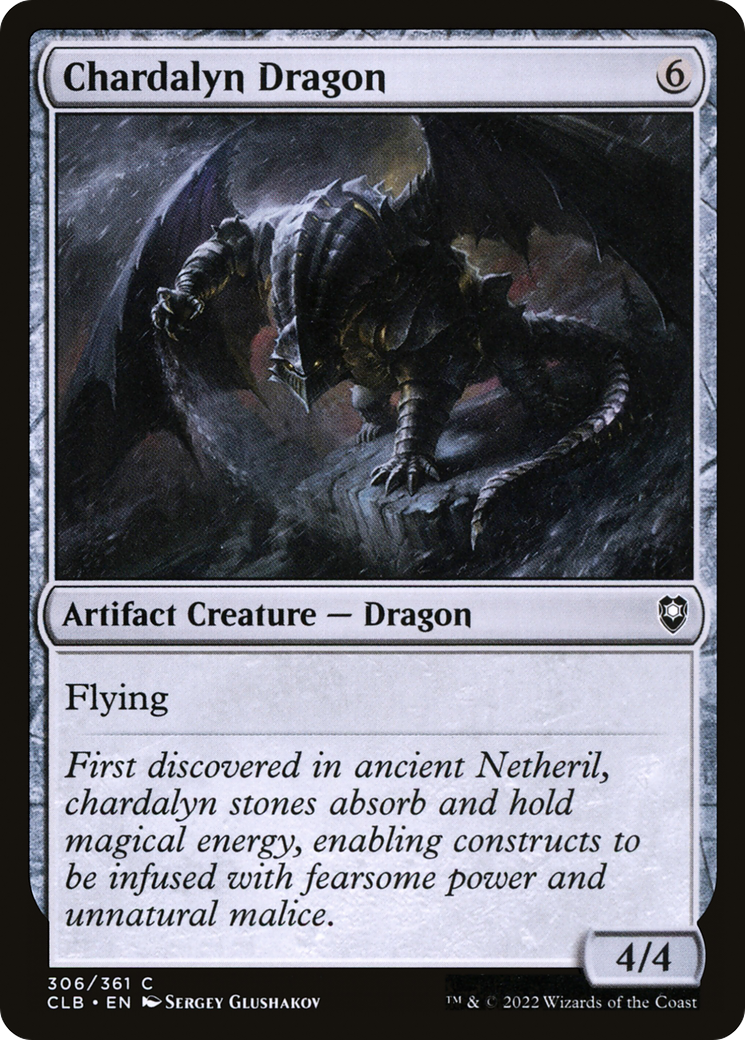 Chardalyn Dragon (306) [Commander Legends: Battle for Baldur's Gate] foil - Deck Out Gaming
