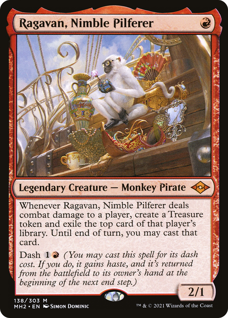 Ragavan, Nimble Pilferer (138) [Modern Horizons 2] - Deck Out Gaming