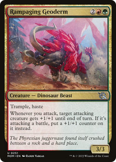 Rampaging Geoderm (251) [March of the Machine] - Deck Out Gaming