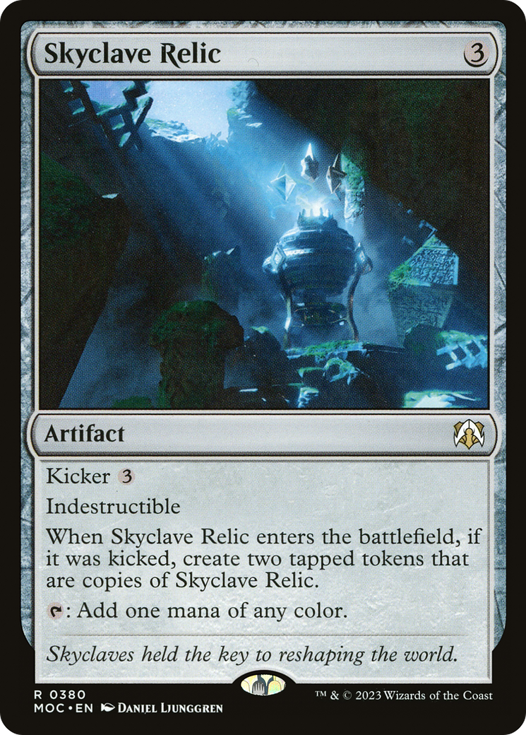 Skyclave Relic (380) [March of the Machine Commander] - Deck Out Gaming