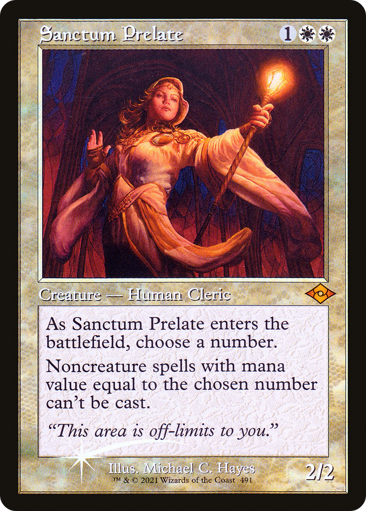 Sanctum Prelate (491) [Modern Horizons 2] foil - Deck Out Gaming