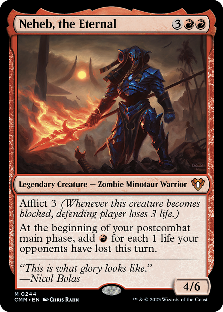Neheb, the Eternal (244) [Commander Masters] - Deck Out Gaming