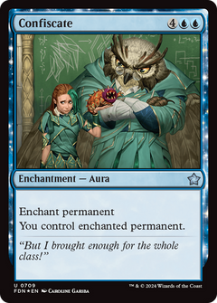 Confiscate (709) [Foundations] foil - Deck Out Gaming