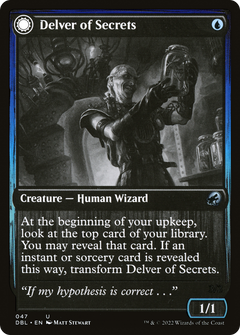 Delver of Secrets (47) [Innistrad: Double Feature] - Deck Out Gaming