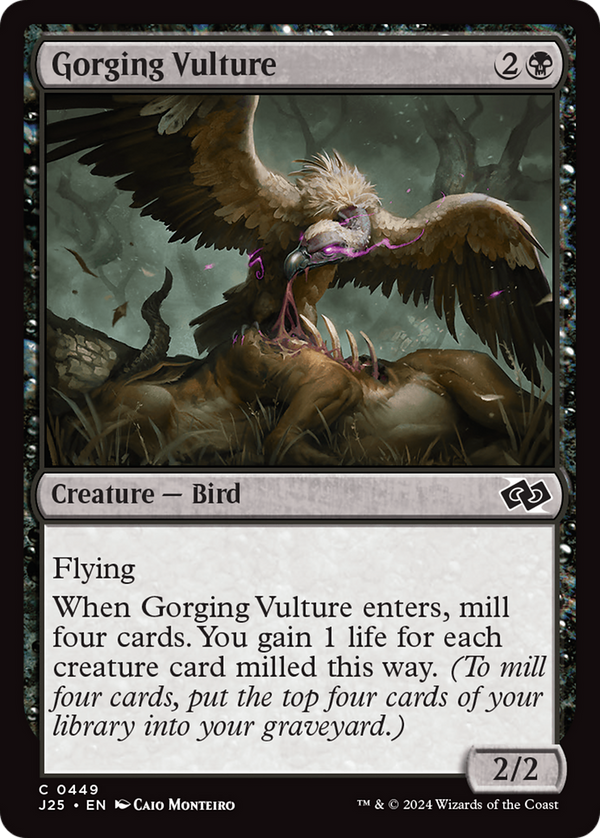 Gorging Vulture (449) [Foundations Jumpstart] - Deck Out Gaming