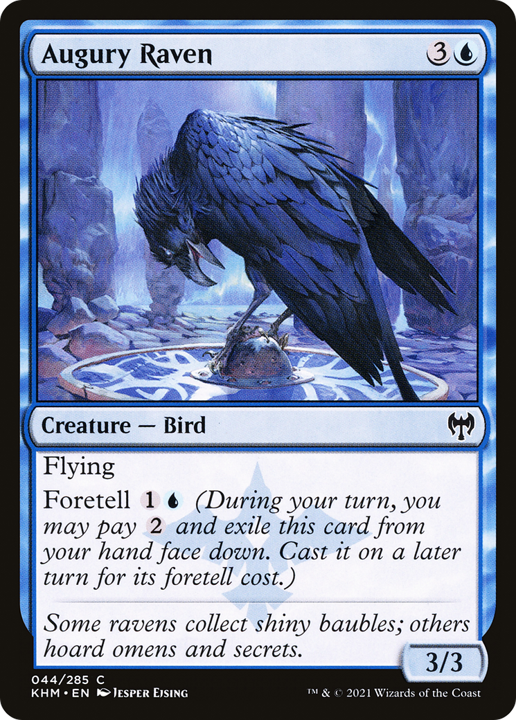 Augury Raven (44) [Kaldheim] foil - Deck Out Gaming